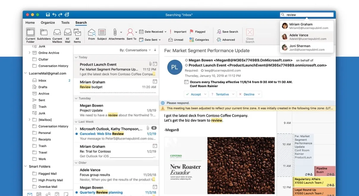 outlook for mac